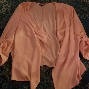 Peach light weight blazer